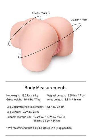 Tantaly Joanna 2.0 13.2LB Realistic Ass Sex Toy for Men Tantaly Joanna 2.0 13.2LB Realistic Ass Sex Toy for Men