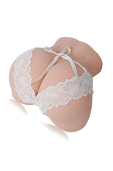 Tantaly Mia 3.0 White 19.2LB Ass Torso Doll with Removable Vagina