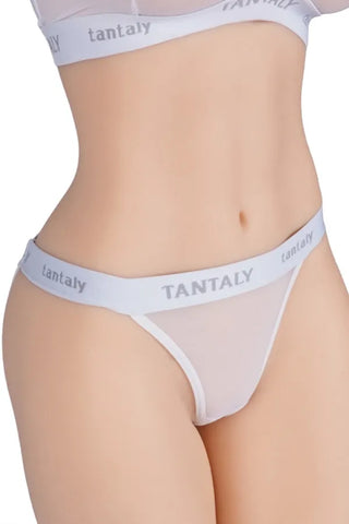 Tantaly Gauze PE Style Underwear Set L Size Transparent White Net