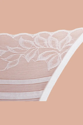 Tantaly Transparent Lace Bra Set L Size Light Color Chiffon Lace for Sex Dolls